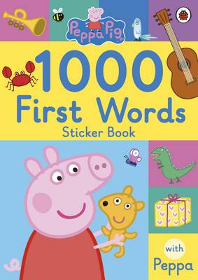  - Peppa Pig: 1000 First Words Sticker Book - 9780241294642 - 9780241294642