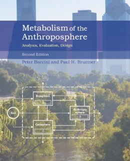 Peter Baccini - Metabolism of the Anthroposphere - 9780262016650 - V9780262016650