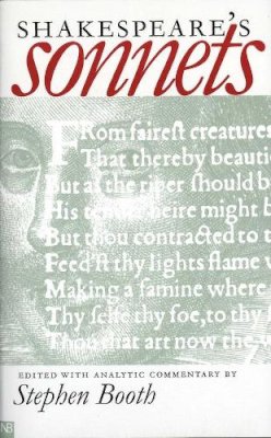 William Shakespeare - Shakespeare's Sonnets - 9780300085068 - V9780300085068