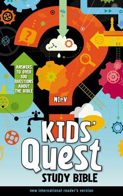 Thomas Nelson - NIrV, Kids´ Quest Study Bible, Hardcover: Answers to over 500 Questions about the Bible - 9780310744856 - V9780310744856