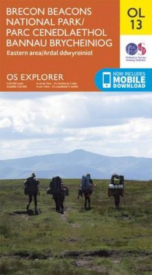 Ordnance Survey - Brecon Beacons National Park / Parc Cenedlaethol Bannau Brycheiniog - Eastern Area / Ardal Ddwyreiniol (OS Explorer Map) - 9780319242520 - V9780319242520