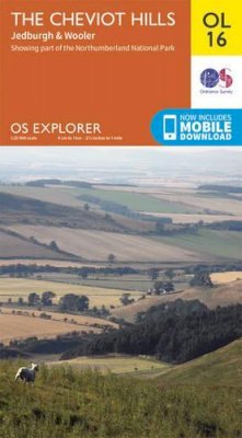 Ordnance Survey - The Cheviot Hills, Jedburgh & Wooler (OS Explorer Map) - 9780319242551 - V9780319242551