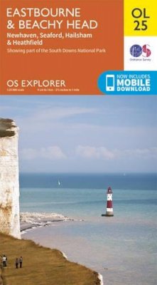 Ordnance Survey - Eastbourne & Beachy Head, Newhaven, Seaford, Hailsham & Heathfield (OS Explorer Map) - 9780319242643 - V9780319242643
