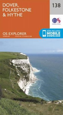Ordnance Survey - Dover, Folkstone and Hythe (OS Explorer Map) - 9780319243312 - V9780319243312
