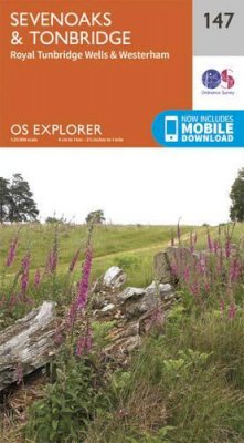 Ordnance Survey - Sevenoaks and Tonbridge (OS Explorer Map) - 9780319243404 - V9780319243404