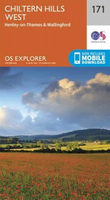 Ordnance Survey - Chiltern Hills West, Henley-on-Thames and Wallingford (OS Explorer Map) - 9780319243640 - V9780319243640