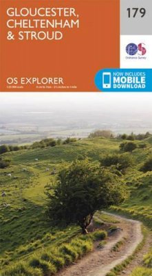Ordnance Survey - Gloucester, Cheltenham and Stroud (OS Explorer Map) - 9780319243725 - V9780319243725