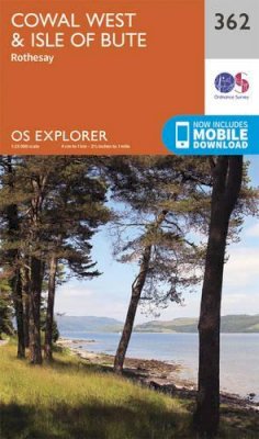 Ordnance Survey - Cowal West and Isle of Bute (OS Explorer Map) - 9780319246139 - 9780319246139