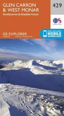 Ordnance Survey - Glen Carron and West Monar (OS Explorer Map) - 9780319246610 - V9780319246610