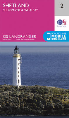 Ordnance Survey - Shetland - Sullom Voe & Whalsay (OS Landranger Map) - 9780319261002 - V9780319261002