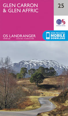 Ordnance Survey - Glen Carron & Glen Affric (OS Landranger Map) - 9780319261231 - V9780319261231