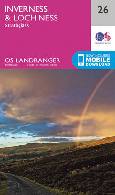 Ordnance Survey - Inverness & Loch Ness, Strathglass (OS Landranger Map) - 9780319261248 - V9780319261248