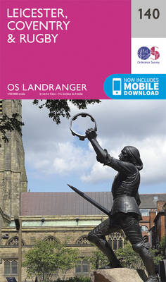 Ordnance Survey - Leicester, Coventry & Rugby (OS Landranger Map) - 9780319262382 - V9780319262382