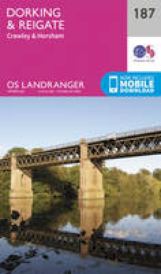 Ordnance Survey - Dorking, Reigate & Crawley (OS Landranger Map) - 9780319262856 - V9780319262856
