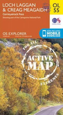 Ordnance Survey - Loch Laggan & Creag Meagaidh, Corrieyairack Pass (OS Explorer Map Active) - 9780319469736 - V9780319469736
