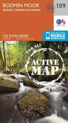 Ordnance Survey - Bodmin Moor (OS Explorer Active Map) - 9780319469903 - V9780319469903