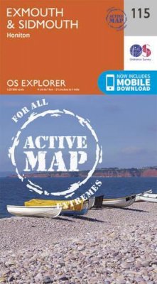 Ordnance Survey - Exmouth and Sidmouth (OS Explorer Active Map) - 9780319469958 - V9780319469958