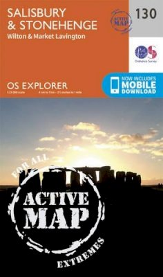 Ordnance Survey - Salisbury and Stonehenge (OS Explorer Active Map) - 9780319470053 - V9780319470053