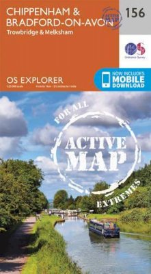 Ordnance Survey - Chippenham and Bradford-on-Avon (OS Explorer Active Map) - 9780319470282 - V9780319470282