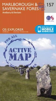Ordnance Survey - Marlborough and Savernake Forest (OS Explorer Active Map) - 9780319470299 - V9780319470299