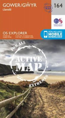 Ordnance Survey - Gower, Llanelli (OS Explorer Active Map) - 9780319470367 - V9780319470367