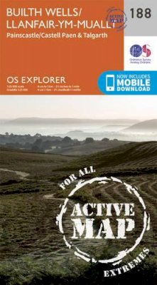 Ordnance Survey - Builth Wells, Painscastle and Talgarth (OS Explorer Active Map) - 9780319470602 - V9780319470602