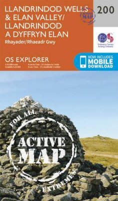 Ordnance Survey - Llandrindod Wells and Elan Valley, Rhayader (OS Explorer Active Map) - 9780319470725 - V9780319470725
