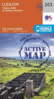 Ordnance Survey - Ludlow and Tenbury Wells (OS Explorer Active Map) - 9780319470756 - V9780319470756
