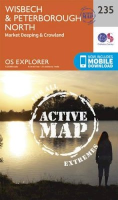 Ordnance Survey - Wisbech and Peterborough North (OS Explorer Active Map) - 9780319471074 - V9780319471074