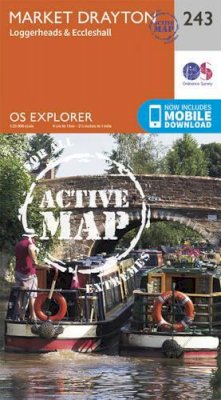 Ordnance Survey - Market Drayton, Loggerheads and Eccleshall (OS Explorer Active Map) - 9780319471159 - V9780319471159