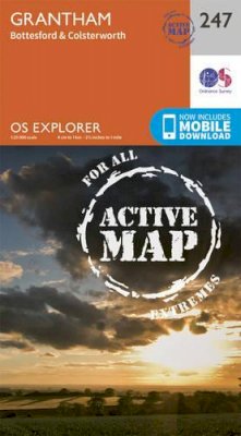 Ordnance Survey - Grantham (OS Explorer Active Map) - 9780319471197 - V9780319471197