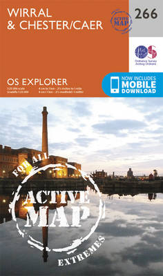Ordnance Survey - Wirral and Chester (OS Explorer Active Map) - 9780319471388 - V9780319471388