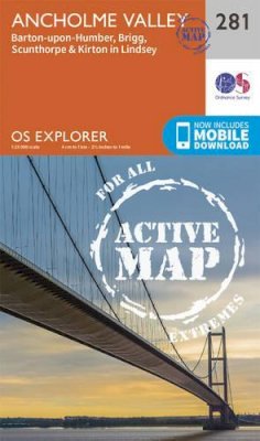 Ordnance Survey - Ancholme Valley (OS Explorer Active Map) - 9780319471531 - V9780319471531