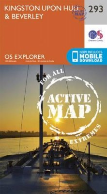Ordnance Survey - Kingston-Upon-Hull and Beverley (OS Explorer Active Map) - 9780319471654 - V9780319471654