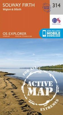 Ordnance Survey - Solway Firth, Wigton and Silloth (OS Explorer Active Map) - 9780319471869 - V9780319471869