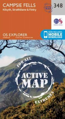Ordnance Survey - Campsie Fells (OS Explorer Active Map) - 9780319472194 - V9780319472194