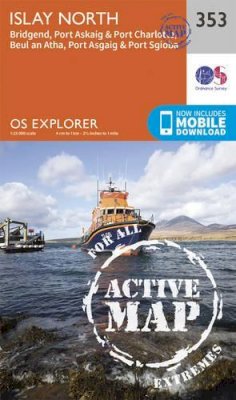 Ordnance Survey - Islay North (OS Explorer Active Map) - 9780319472248 - V9780319472248