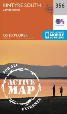 Ordnance Survey - Kintyre South (OS Explorer Active Map) - 9780319472279 - V9780319472279