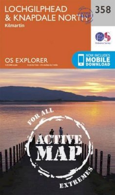 Ordnance Survey - Lochgilphead and Knapdale North (OS Explorer Active Map) - 9780319472293 - V9780319472293