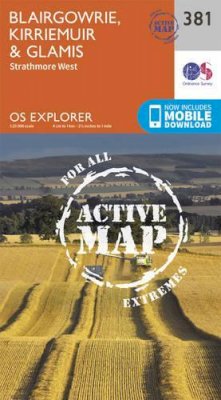 Land & Property Services - Blairgowrie, Kirriemuir and Glamis (OS Explorer Active Map) - 9780319472477 - V9780319472477