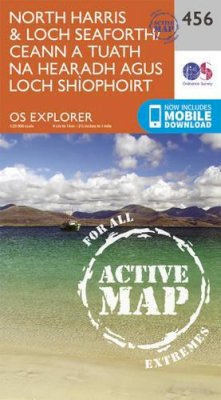 Ordnance Survey - North Harris and Loch Seaforth/Ceann a Tuath Na Hearadh Agus Loch Shiphoirt (OS Explorer Active Map) - 9780319473085 - V9780319473085
