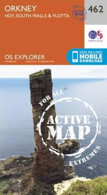 Ordnance Survey - Orkney - Hoy, South Walls and Flotta (OS Explorer Active Map) - 9780319473146 - V9780319473146