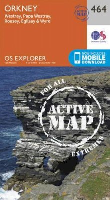 Ordnance Survey - Orkney - Westray, Papa Westray, Rousay, Egilsay and Wyre (OS Explorer Active Map) - 9780319473160 - V9780319473160