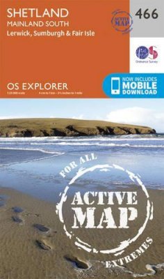 Ordnance Survey - Shetland - Mainland South (OS Explorer Active Map) - 9780319473184 - V9780319473184