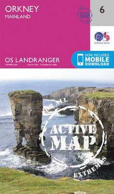 Ordnance Survey - Orkney - Mainland (OS Landranger Active Map) - 9780319473290 - V9780319473290