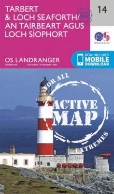Ordnance Survey - Tarbert & Loch Seaforth (OS Landranger Active Map) - 9780319473375 - V9780319473375