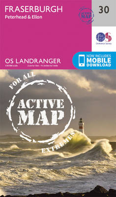 Ordnance Survey - Fraserburgh, Peterhead & Ellon (OS Landranger Active Map) - 9780319473535 - V9780319473535