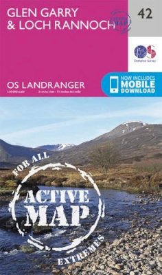 Roger Hargreaves - Glen Garry & Loch Rannoch (OS Landranger Active Map) - 9780319473658 - V9780319473658