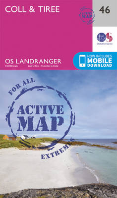 Ordnance Survey - Coll & Tiree (OS Landranger Active Map) - 9780319473696 - V9780319473696