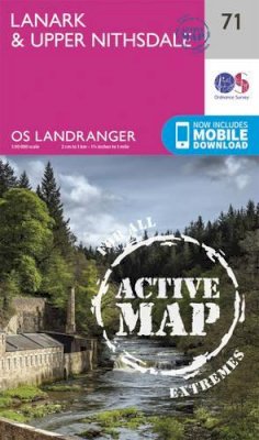 Ordnance Survey - Lanark & Upper Nithsdale (OS Landranger Active Map) - 9780319473948 - V9780319473948